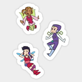 Winx Guys - Florian, Thackeray and Mix Sticker